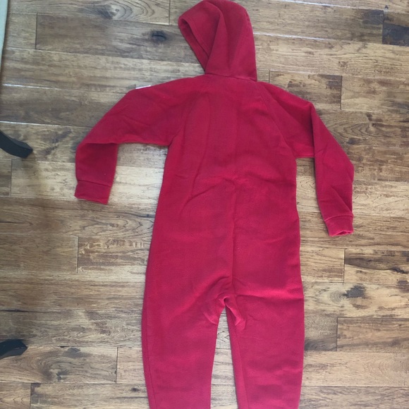 Red Footie Pajamas - Family Set of Four - Picture 2 of 5